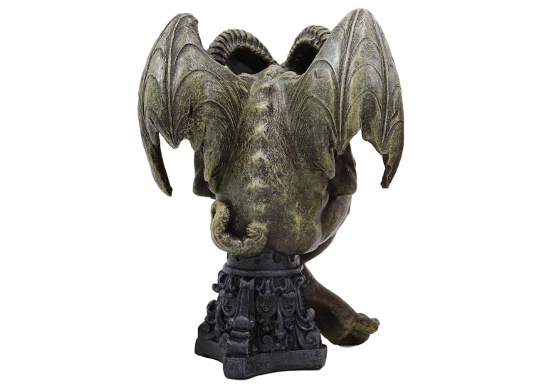 Horned Crossed Gargoyle - JP's Horror