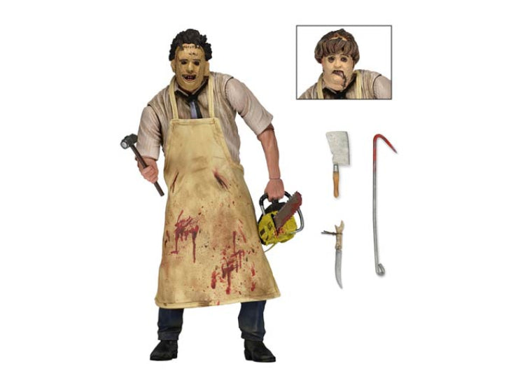 Leatherface 7" Ultimate The Texas Chainsaw Massacre 4 - JPs Horror Collection