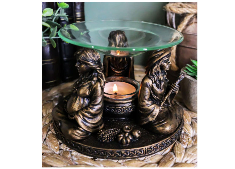 Mother Maiden Crone Oil Burner 9 - JPs Horror Collection