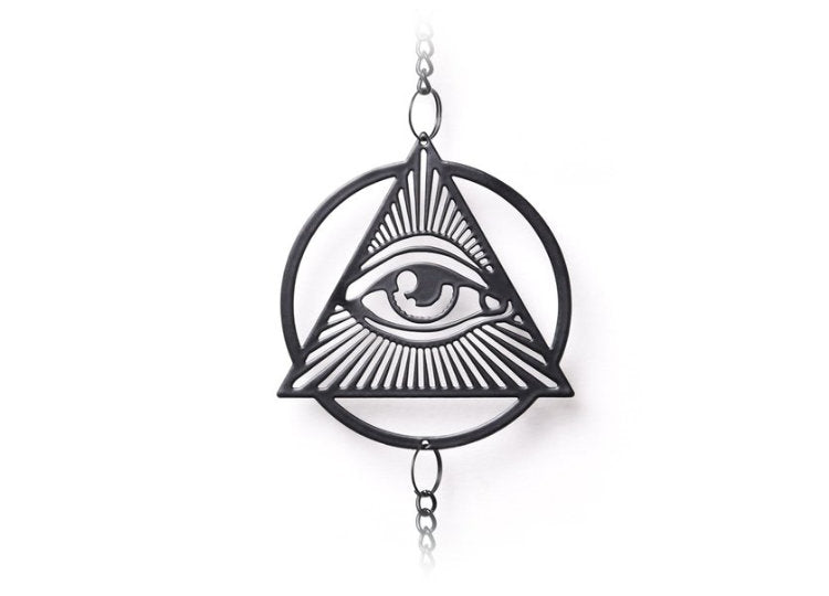 Ouija Planchette Hanging Chime 3 - JPs Horror Collection