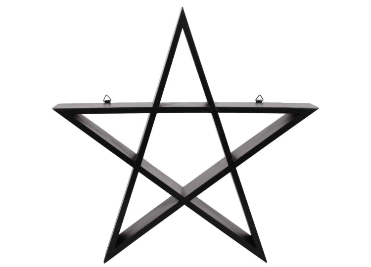 Pentagram Wall Shelf 1 - JPs Horror Collection
