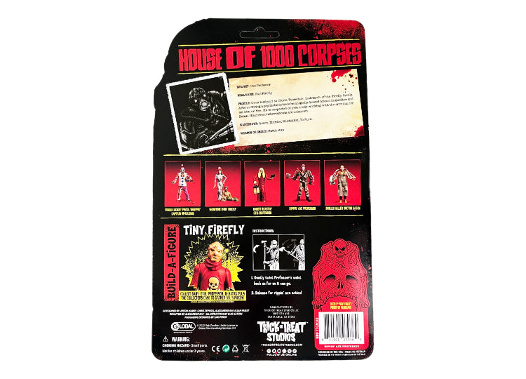 Rippin' Axe Professor Figure 2 - JPs Horror Collection