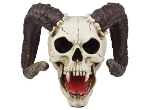 Ram Horned Skull 1 - JPs Horror Collection