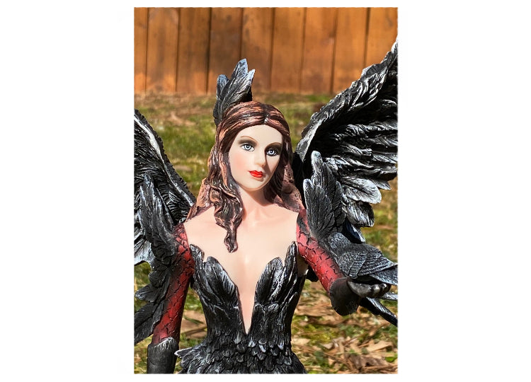 Trainer of Crow Fairy Statue 3 - JPs Horror Collection