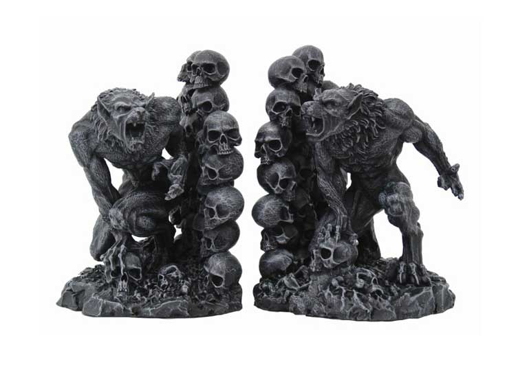 Werewolf Bookends - JPs Horror Collection