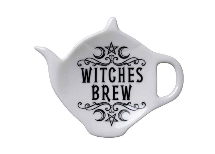 Witches Brew Black Ceramic Tea Pot