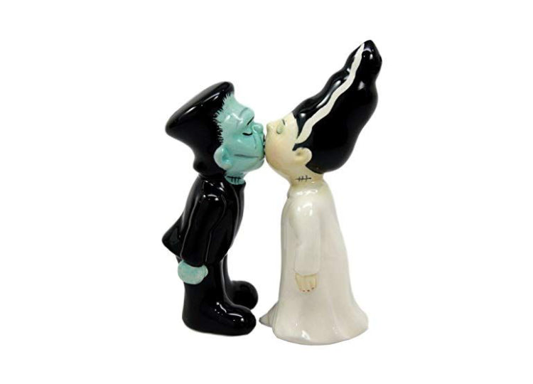 Kissing Zombies Salt and Pepper Shakers