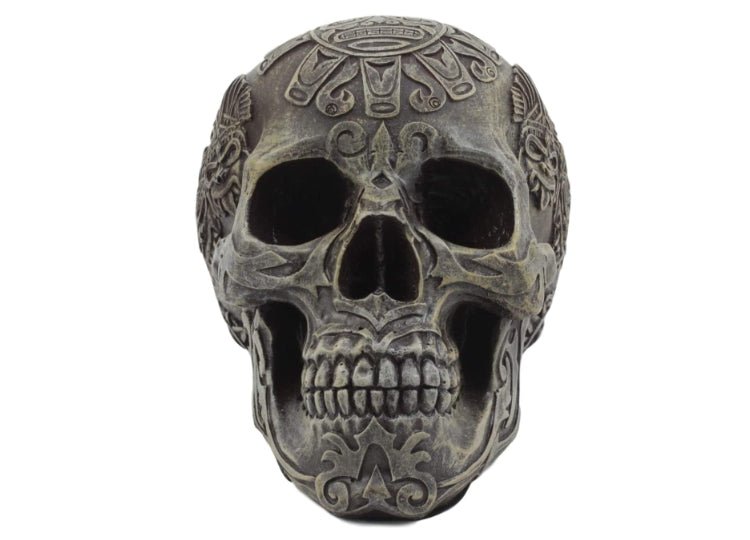 Aztec Calendar Skull - JP's Horror