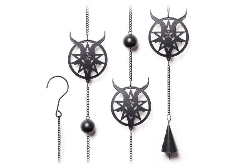 Baphomet Hanging Chime - JP's Horror