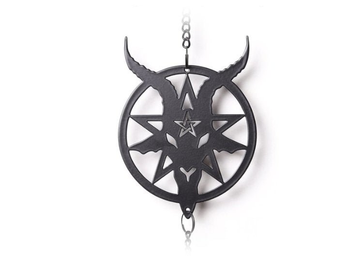 Baphomet Hanging Chime - JP's Horror