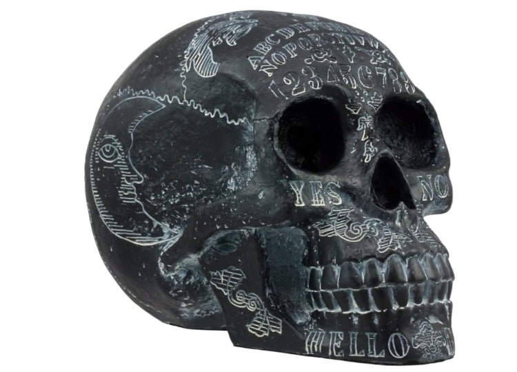 Black Ouija Skull - JP's Horror