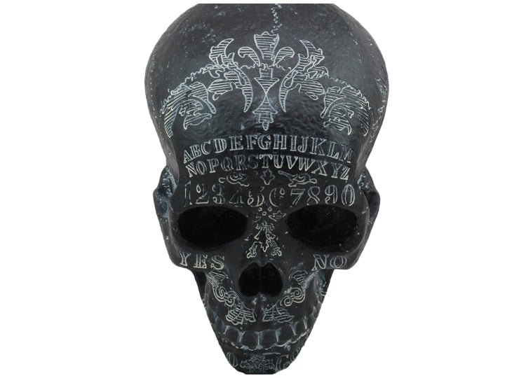 Black Ouija Skull - JP's Horror