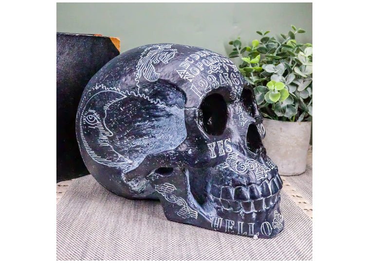 Black Ouija Skull - JP's Horror