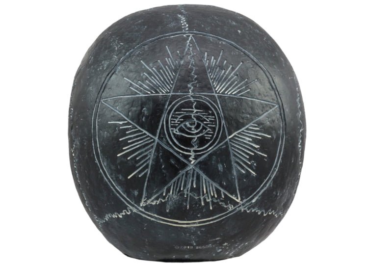 Black Ouija Skull - JP's Horror