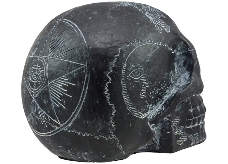 Black Ouija Skull - JP's Horror