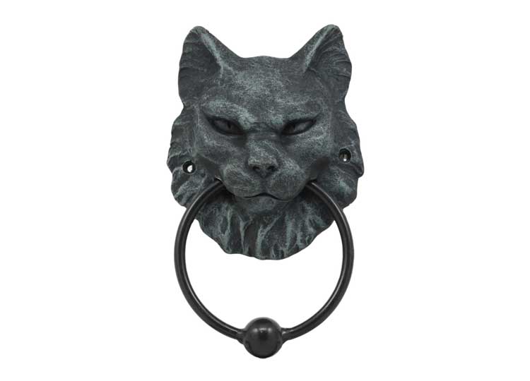 Cat Gargoyle Door Knocker - JP's Horror