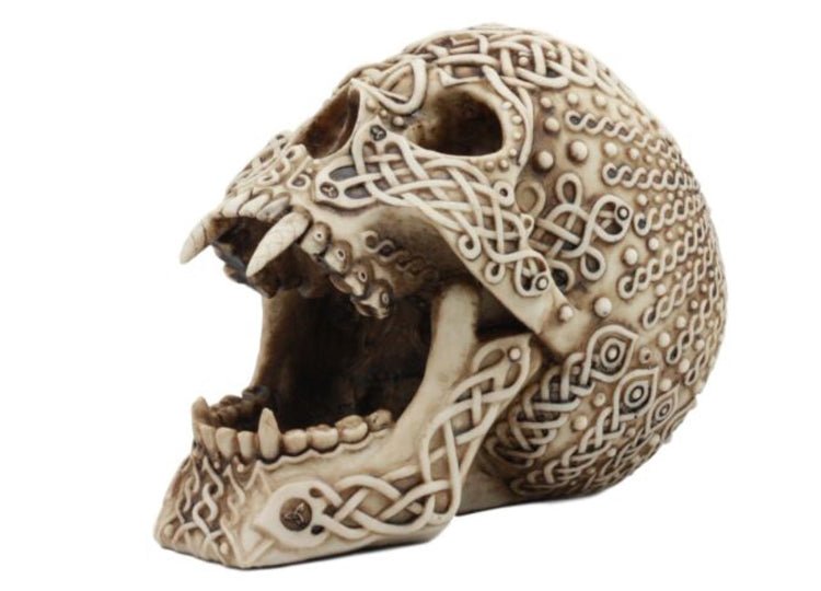 Celtic Vampire Skull - JP's Horror