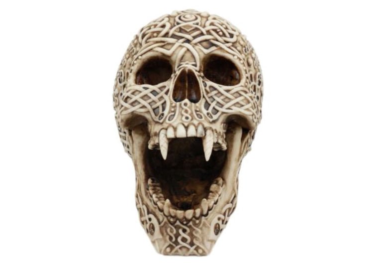 Celtic Vampire Skull - JP's Horror