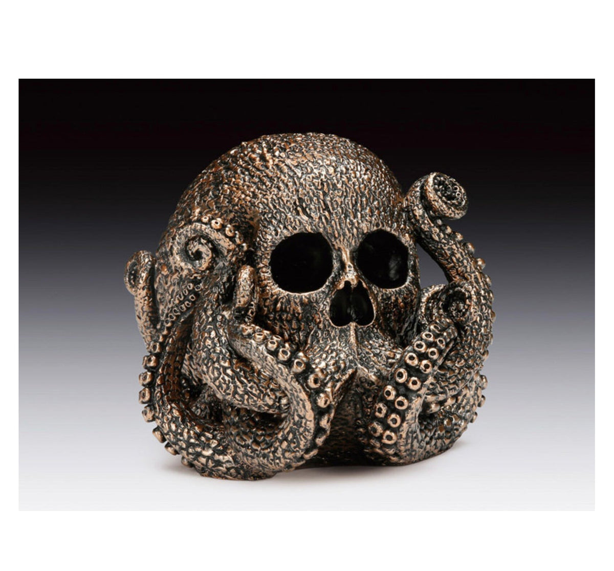 Copper Octopus Skull - JP's Horror