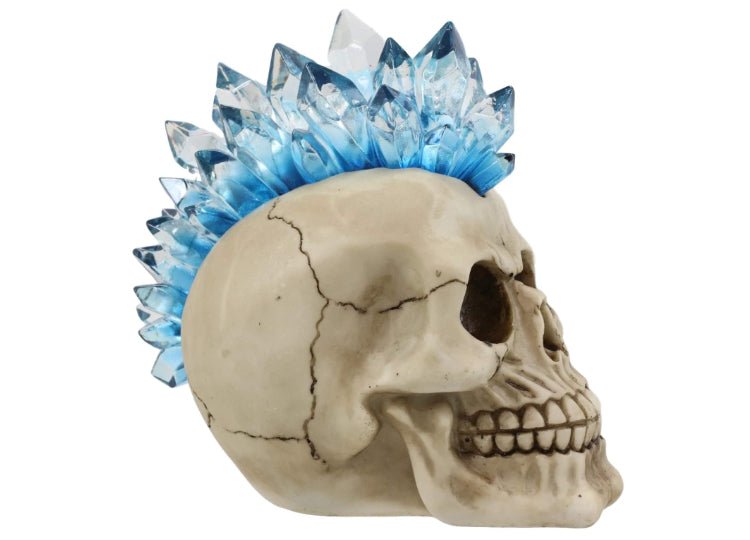 Crystal Mohawk Skull (LED) - JP's Horror