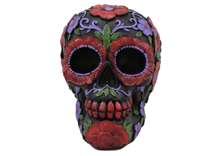 Day of the Dead Skull - Small Colored - JP's Horror