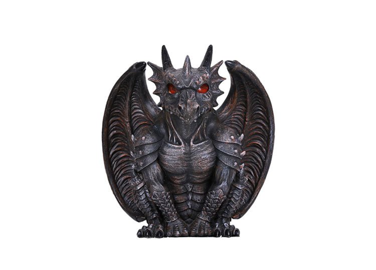 Dragon Candleholder – Red Eyes - JP's Horror