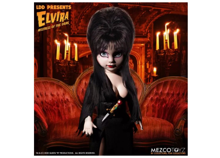 Elvira Mistress of the Dark - Living Dead Dolls - JP's Horror