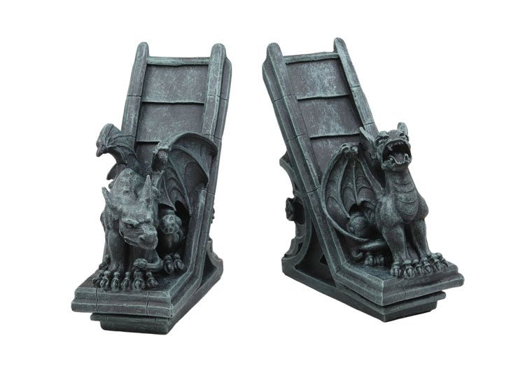 Gargoyle Bookends - JP's Horror