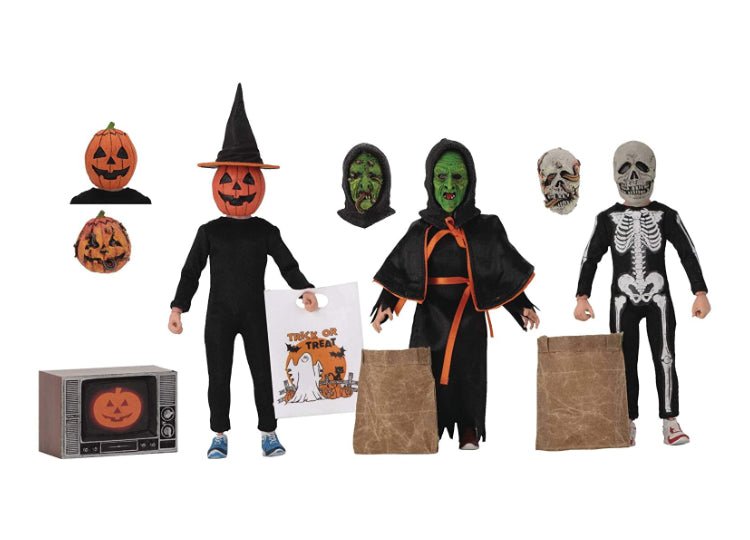 Halloween III: Season of the Witch 8” Clothed Figure Set *** Box Damaged*** - JP's Horror