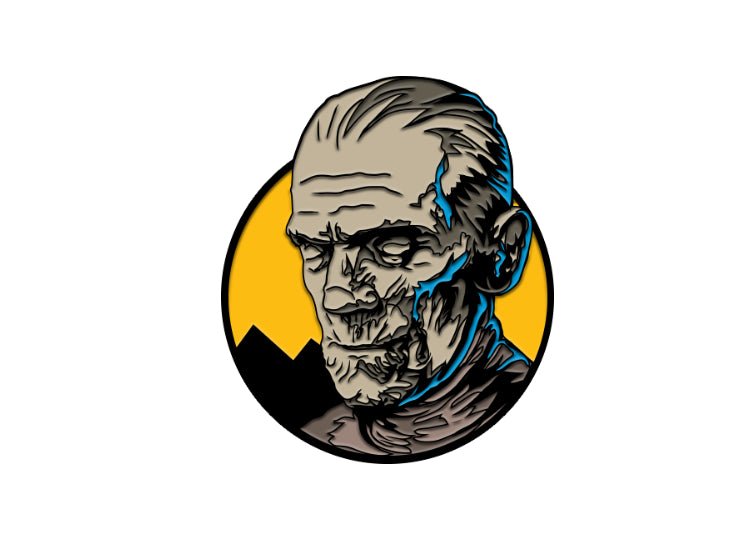 Imhotep The Mummy – Universal Classic Monster Enamel Pin - JP's Horror