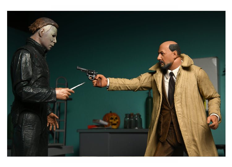 Michael Myers & Dr. Loomis 7" Ultimate – Halloween 2 (2-Pack) - JP's Horror