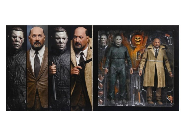 Michael Myers & Dr. Loomis 7" Ultimate – Halloween 2 (2-Pack) - JP's Horror