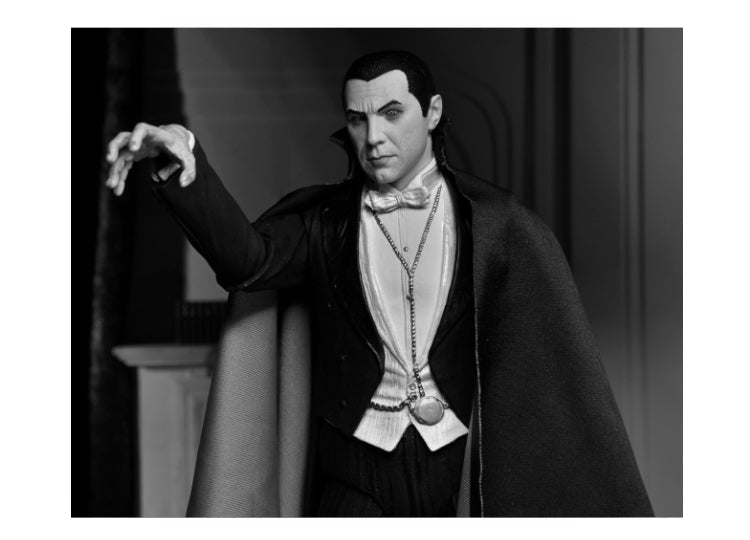 NECA Dracula Carfax Abbey Ultimate 7” Figure – Universal Monsters (B&W) - JP's Horror