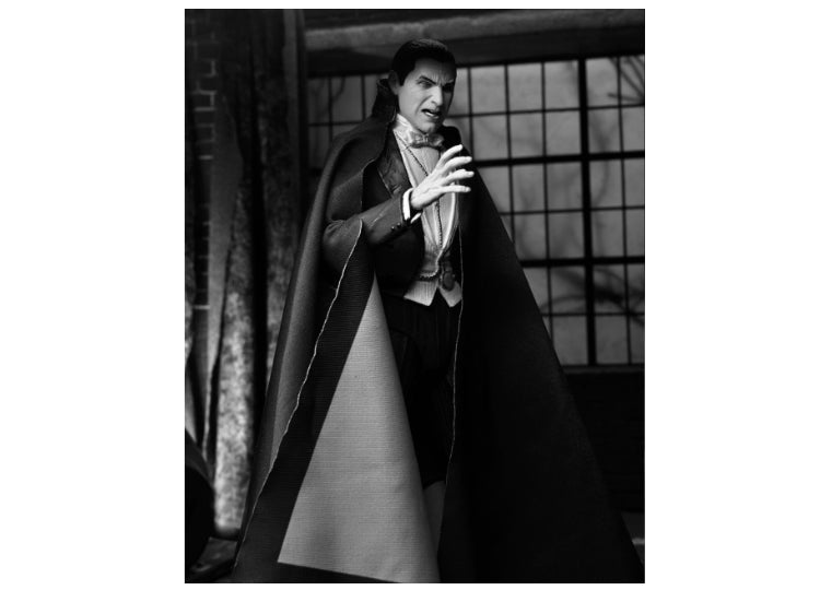 NECA Dracula Carfax Abbey Ultimate 7” Figure – Universal Monsters (B&W) - JP's Horror