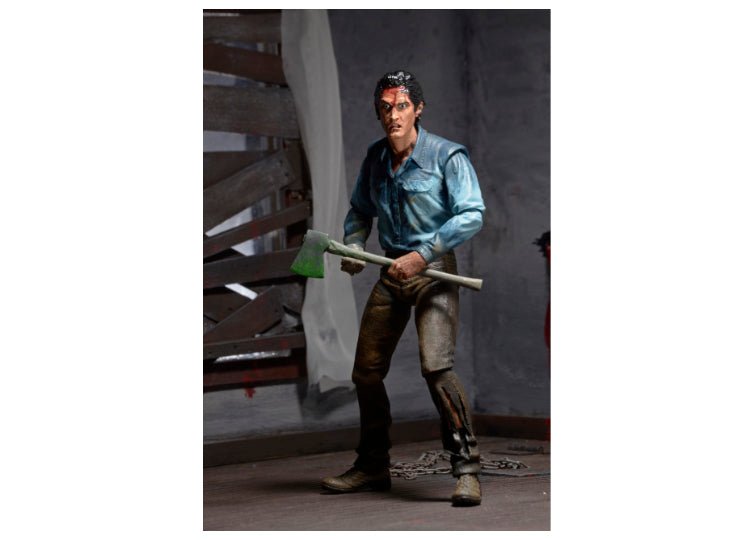 NECA Evil Dead 2 Ultimate Ash 7” Figure – Dead by Dawn Horror Collectible - JP's Horror