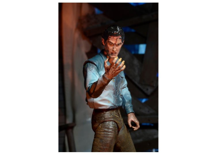 NECA Evil Dead 2 Ultimate Ash 7” Figure – Dead by Dawn Horror Collectible - JP's Horror