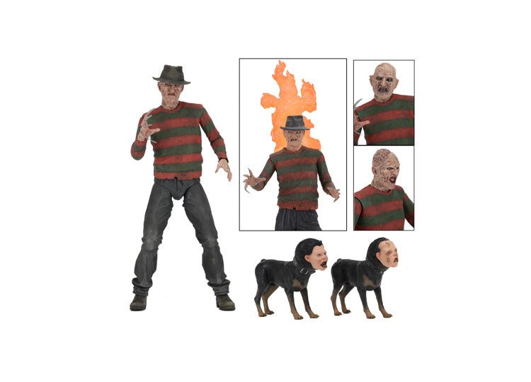 NECA Freddy Krueger Part 2 Ultimate 7” Figure – A Nightmare on Elm Street - JP's Horror
