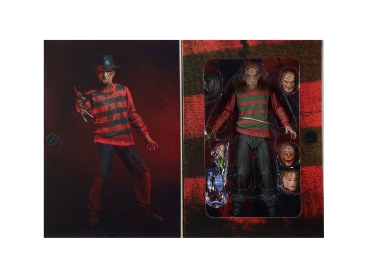 NECA Freddy Krueger Ultimate 7” Figure – A Nightmare on Elm Street (1984) - JP's Horror