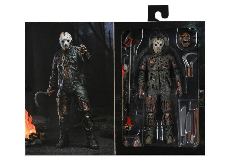 NECA Jason Voorhees Part 7 Ultimate 7” Figure – Friday the 13th The New Blood - JP's Horror