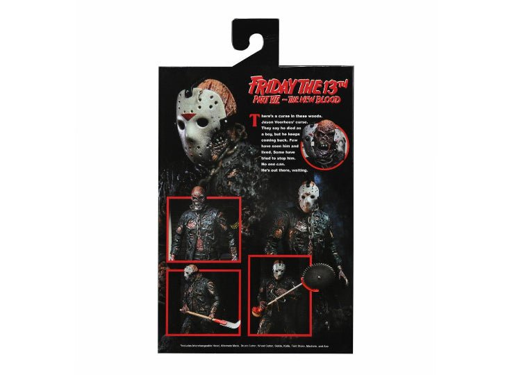 NECA Jason Voorhees Part 7 Ultimate 7” Figure – Friday the 13th The New Blood - JP's Horror