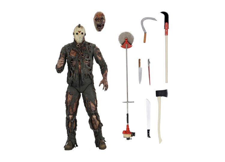 NECA Jason Voorhees Part 7 Ultimate 7” Figure – Friday the 13th The New Blood - JP's Horror