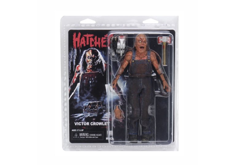 NECA Victor Crowley 8” Clothed Figure – Hatchet Horror Action Figure - JP's Horror
