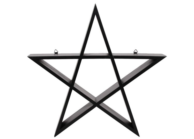 Pentagram Wall Shelf - JP's Horror