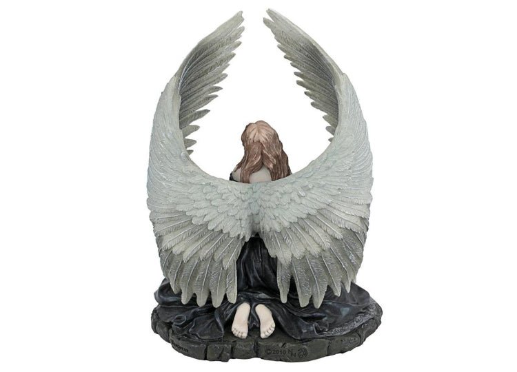 Prayer for the Fallen Dark Angel Statue - JP's Horror
