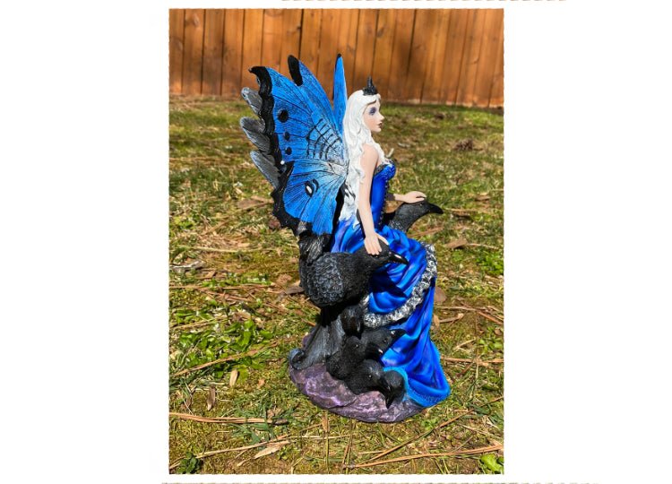 Queen of Crow Fairy Statue - JP's Horror