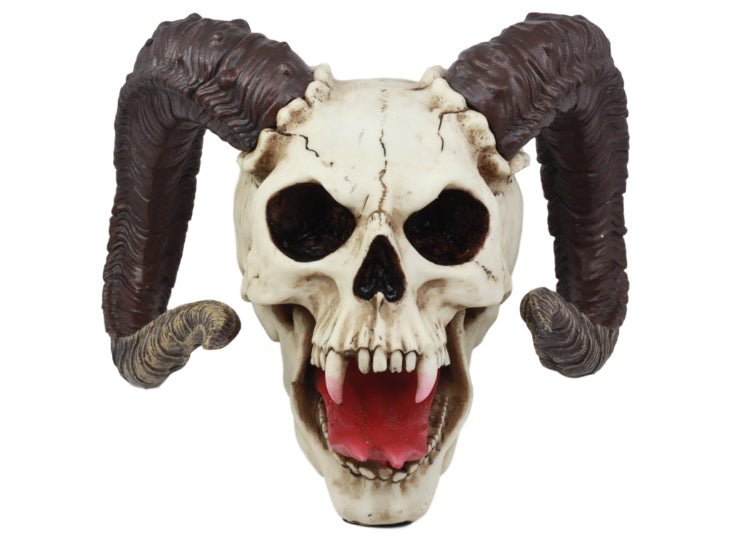 Ram Horned Skull - JP's Horror