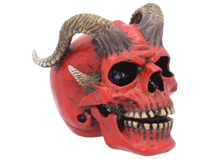 Red Demon Skull - JP's Horror