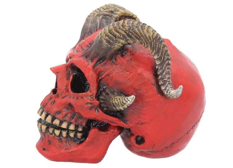Red Demon Skull - JP's Horror