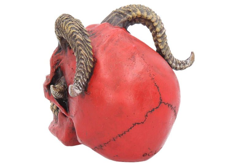 Red Demon Skull - JP's Horror