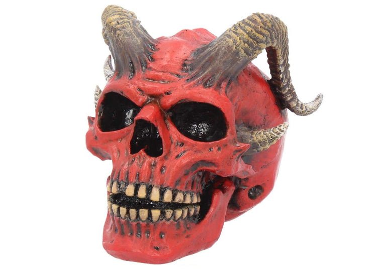 Red Demon Skull - JP's Horror